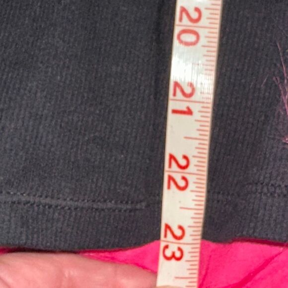 *NEW* Set of Black Ruffle Small Tank w/ Tropical Print Linen Shorts Sz 6 - Picture 14 of 16